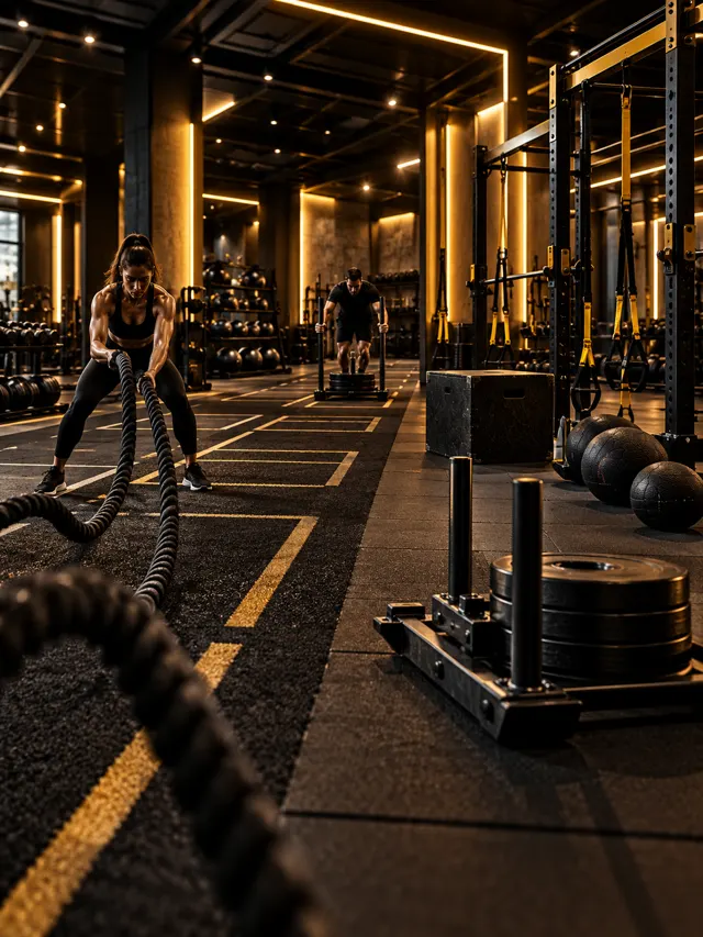 CrossFit class at Shadow Fitness