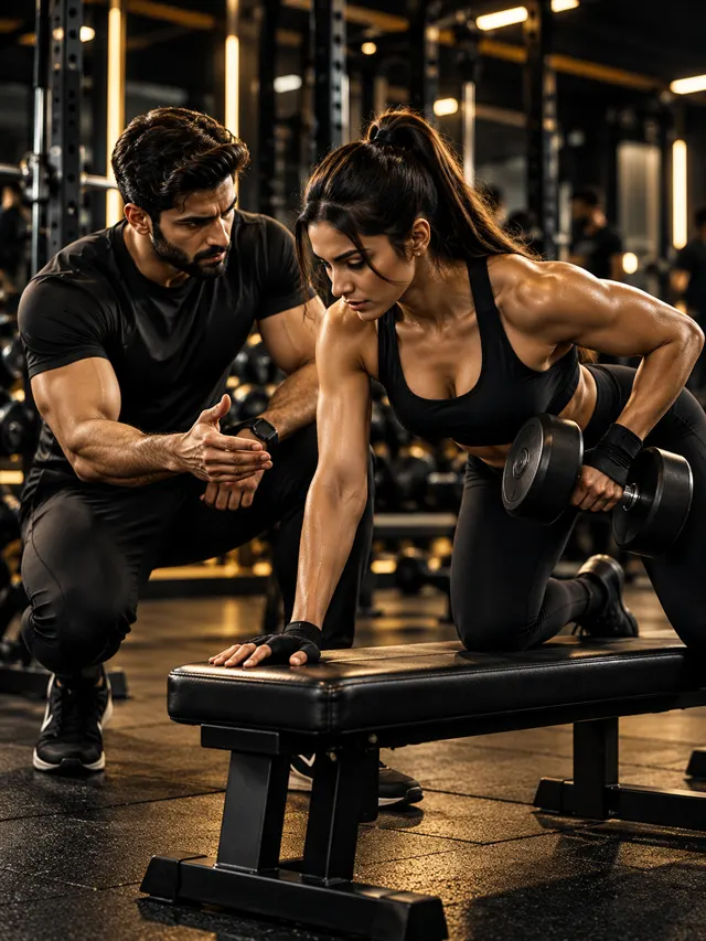 Personal training session at Shadow Fitness