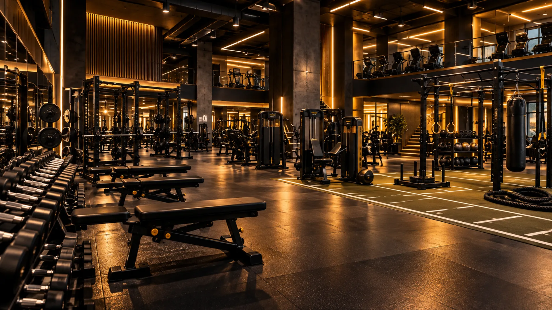 Shadow Fitness training floor